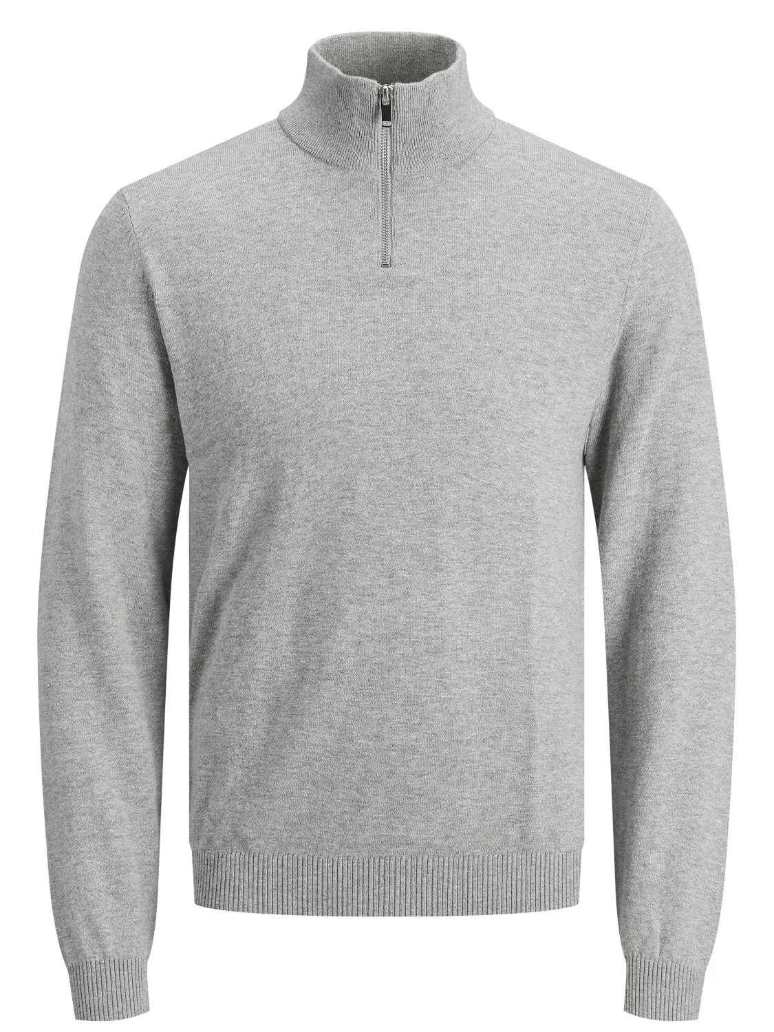 Produkt Mens Tori High Neck Zip Pullover-LIGHT GREY