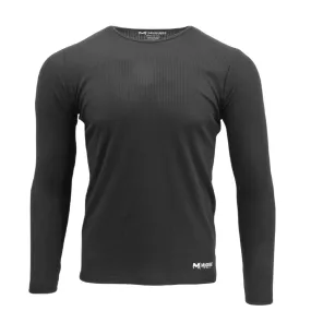 Ribbed Poly Spandex Thermal Top