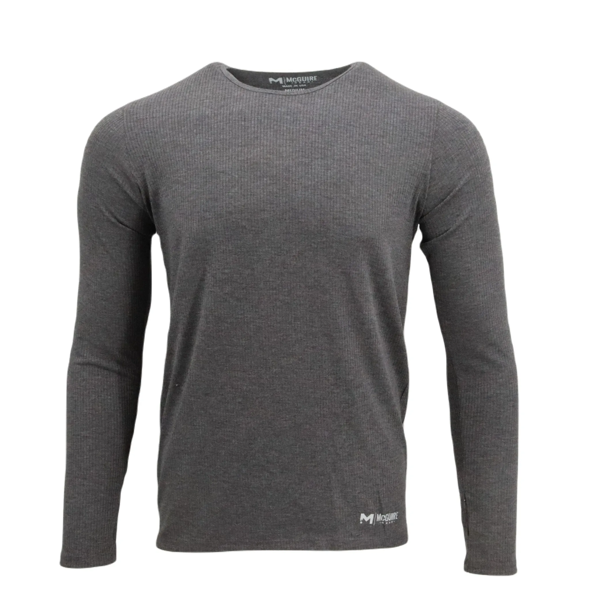 Ribbed Poly Spandex Thermal Top