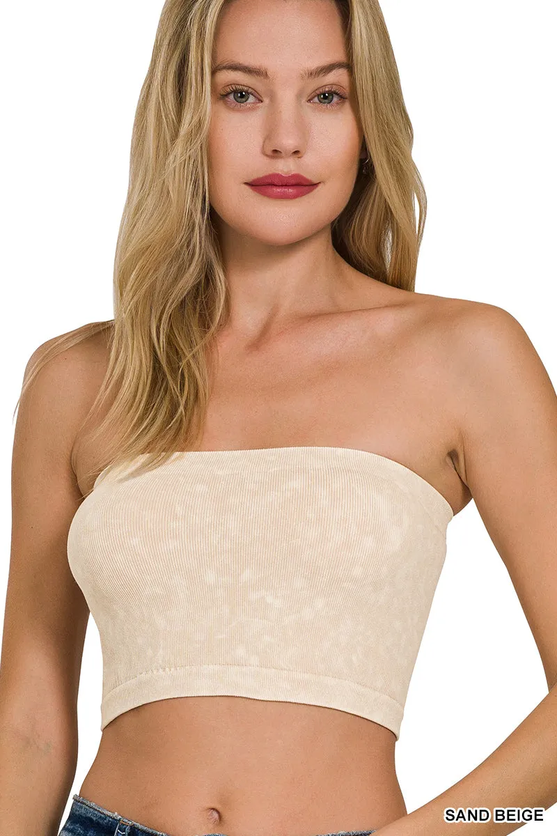 Ribbed Seamless Tube Top