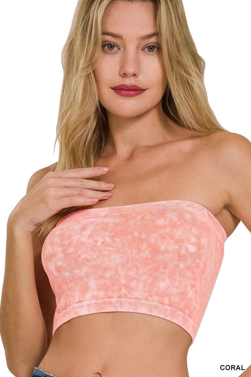 Ribbed Seamless Tube Top