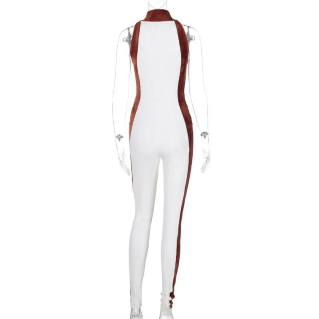 Rodin Corduroy Lace Up Jumpsuit