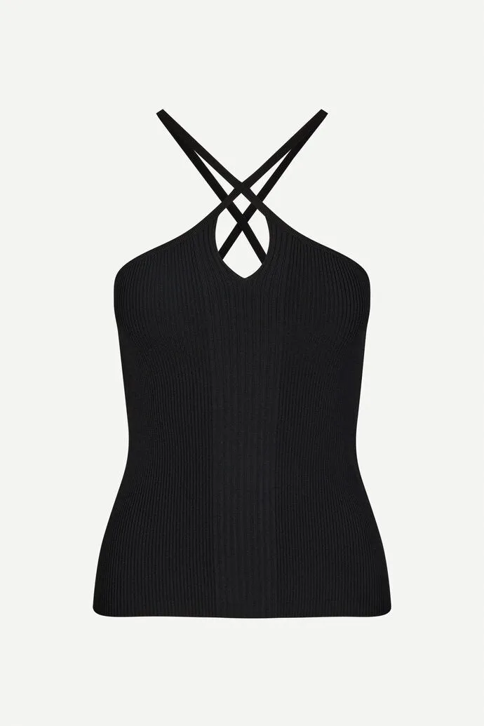Samsoe Samsoe - Sanina Top: Black