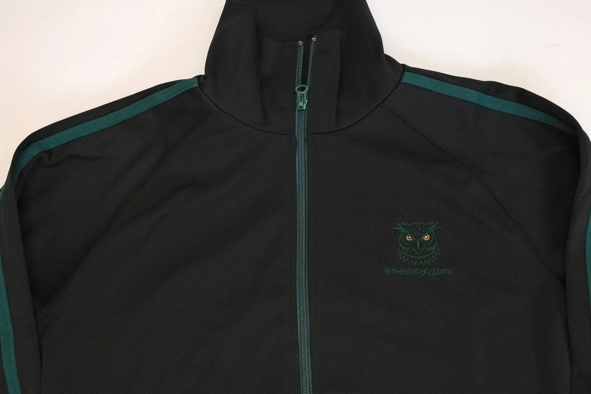Samurai "Fukuro" Sporty Track Jacket (Black)