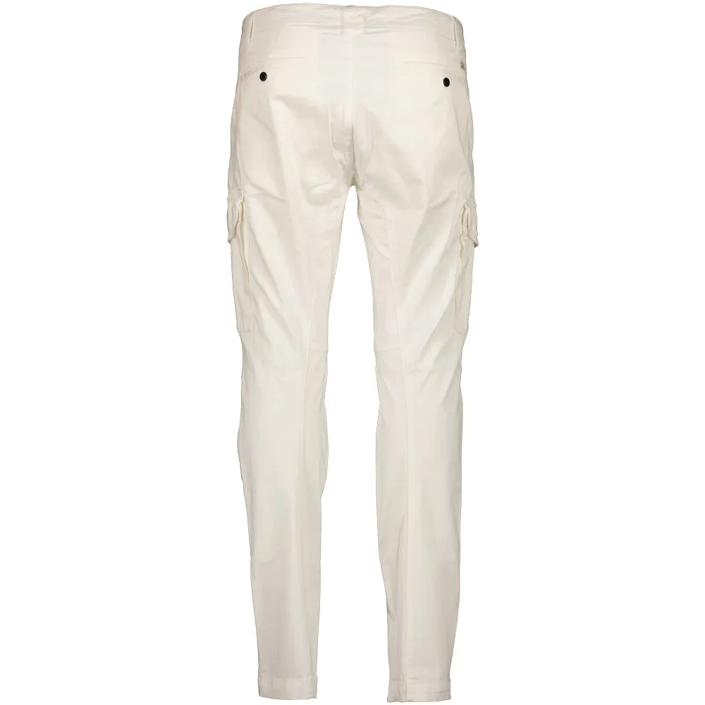 Satin Stretch Lens Cargo Pants