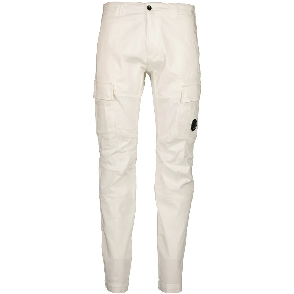 Satin Stretch Lens Cargo Pants