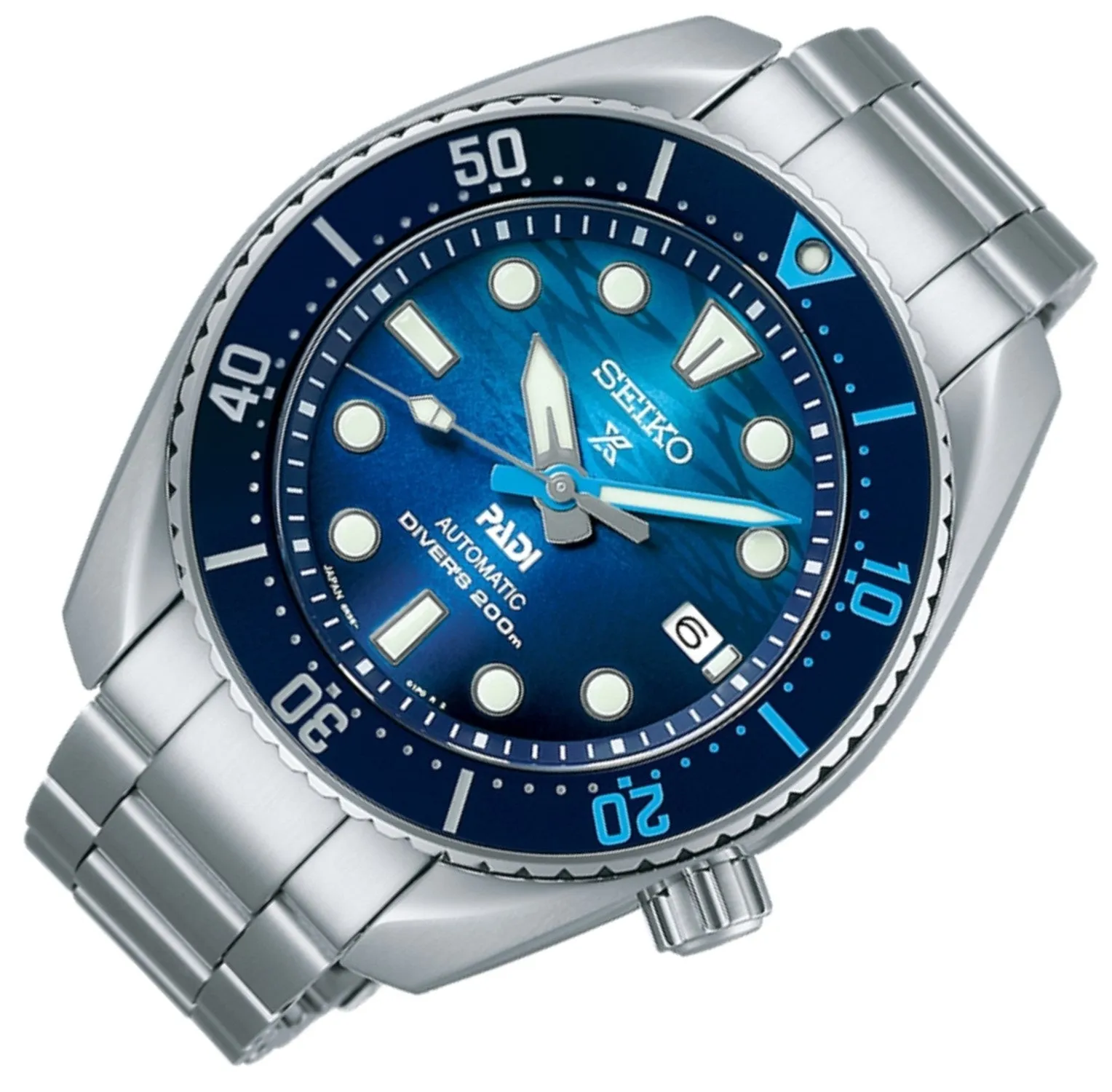Seiko SPB375J1 Prospex Great Blue Sumo PADI Automatic Watch for Men