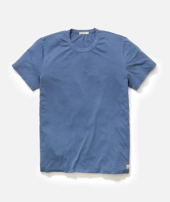 Signature Sea Change Crew Tee- Vintage Indigo