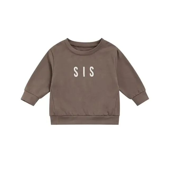 Sis/Bubba Print  Pullover