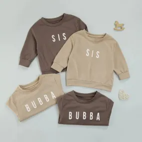 Sis/Bubba Print  Pullover