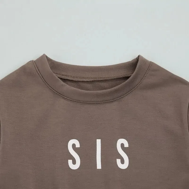 Sis/Bubba Print  Pullover