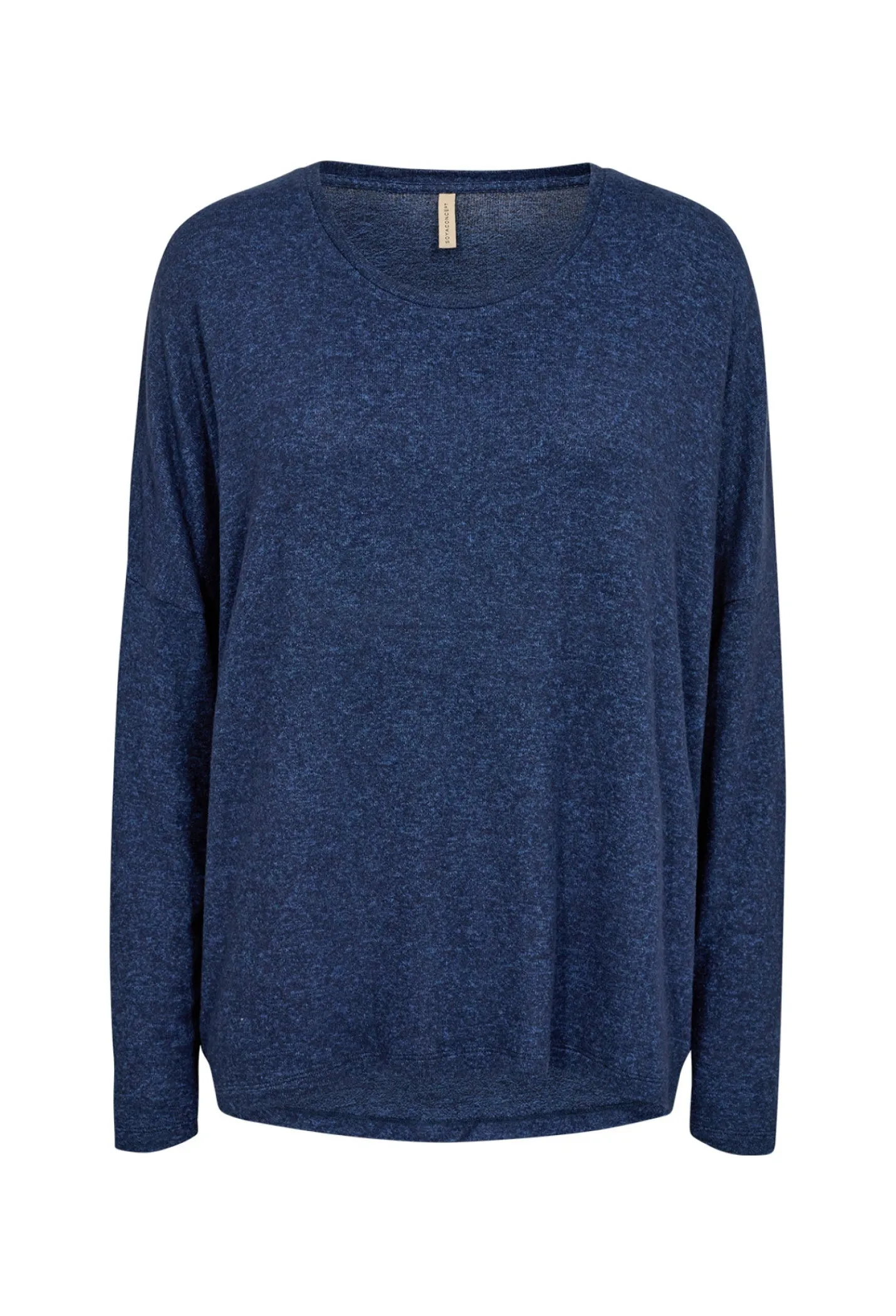 Soya Concept SC-Biara 1 24788-20 96910 Soft Round Neck Jumper Navy