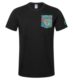 Stake F1 Kick Sauber Men's Special Edition Valtteri Bottas "Keep Things Weird" Austin GP T-Shirt- Black/White