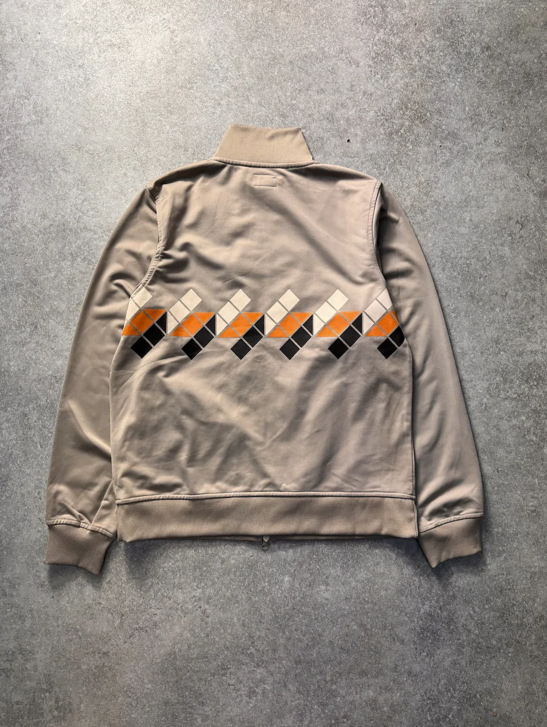 Stussy Multicolour Argyle Print Track Jacket