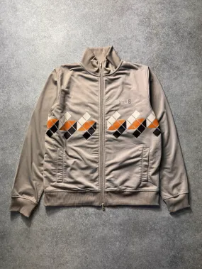 Stussy Multicolour Argyle Print Track Jacket