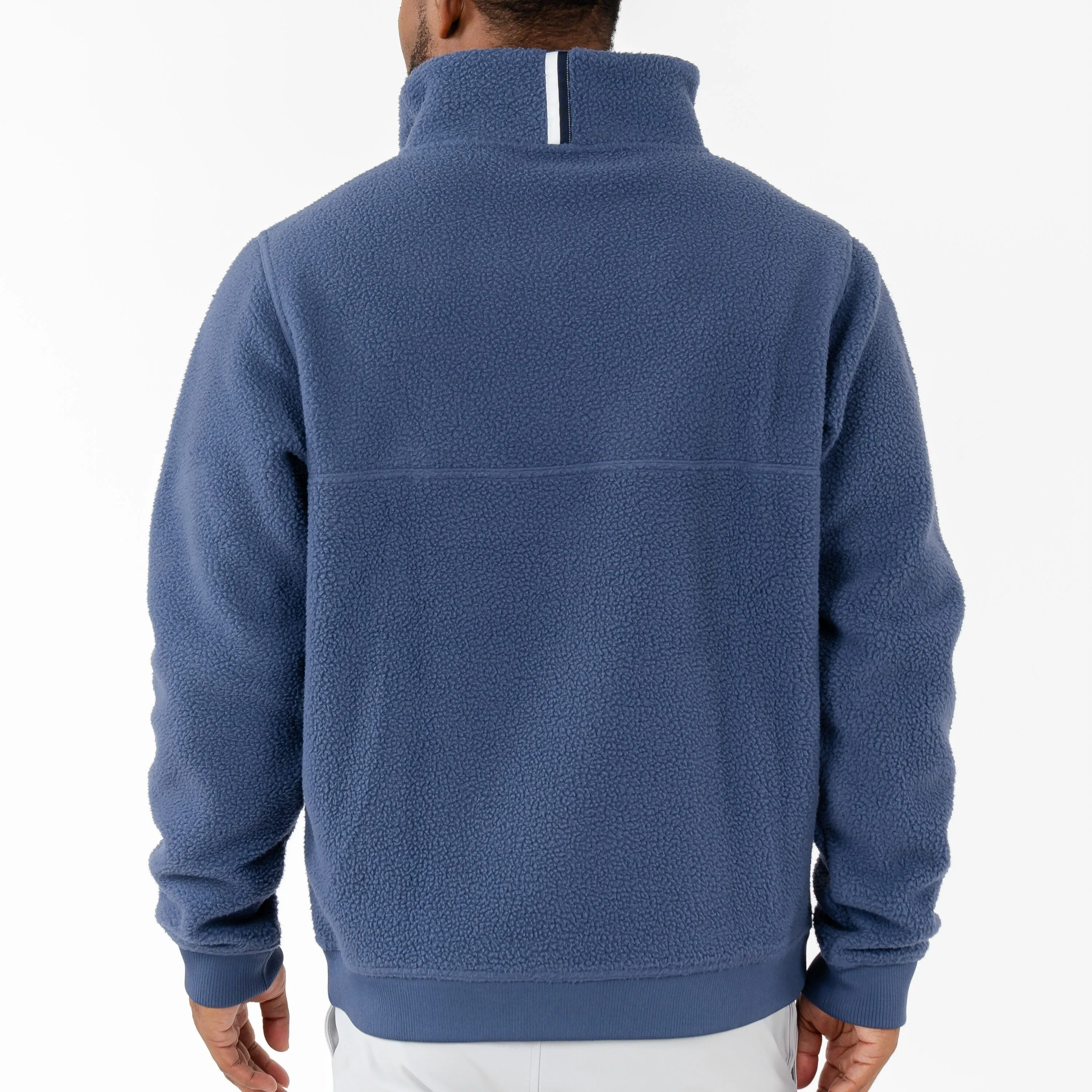 Summit Fleece Pullover | Solid - Slate Blue
