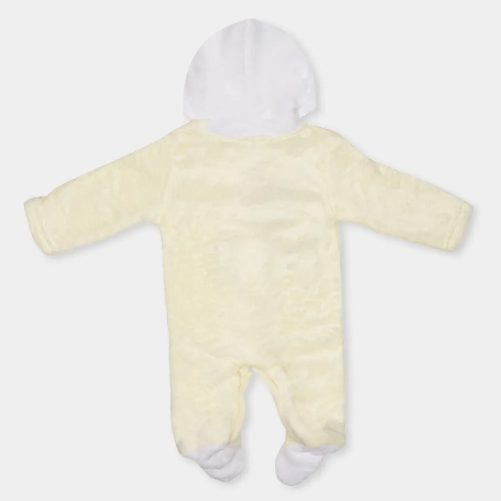 Super Cool Unisex Infant Hooded Romper