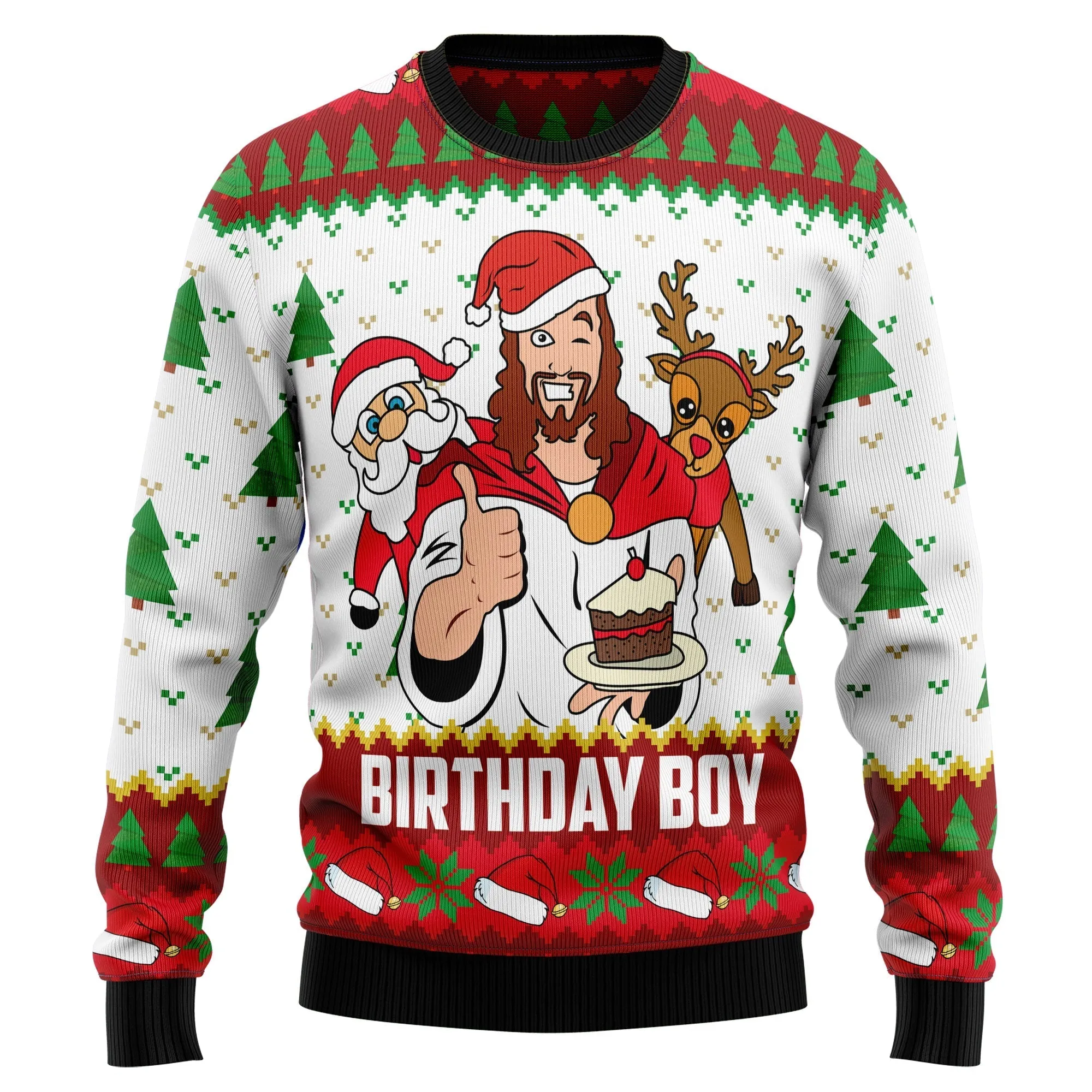 Ugly Sweater JulesRoche All-Over-Print Seasonal Design