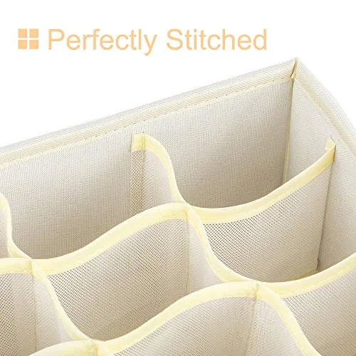 ULG Socks Underwear Drawer Organizer Divider 2 Pack