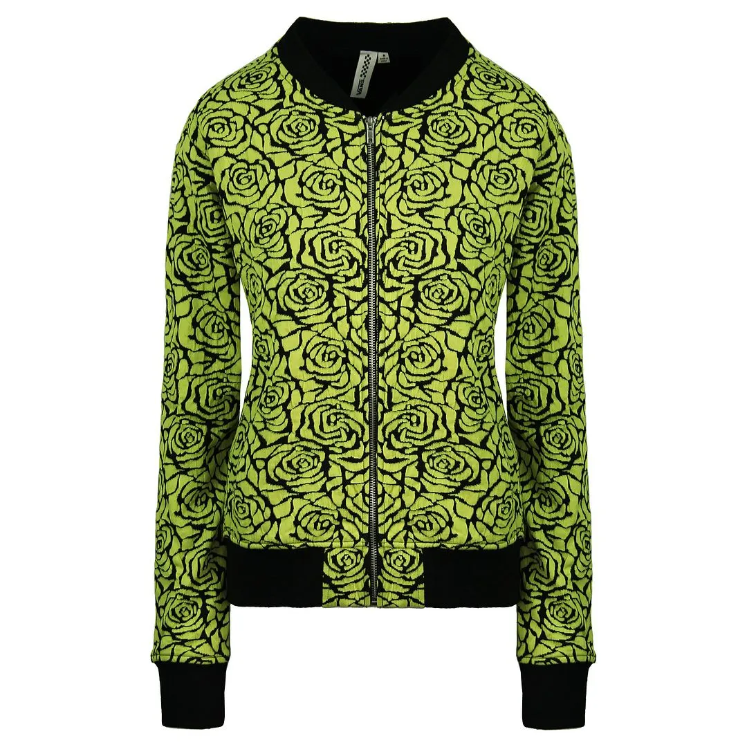 Vans Off The Wall Womens Yellow Track Jacket