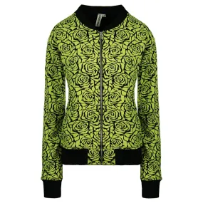Vans Off The Wall Womens Yellow Track Jacket