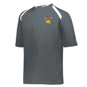 Velo FP - Clubhouse Short Sleeve Cage Jacket - Graphite (229581/229681)