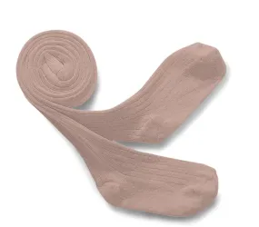 Vieux Rose- Louise Ribbed Collegien Tights