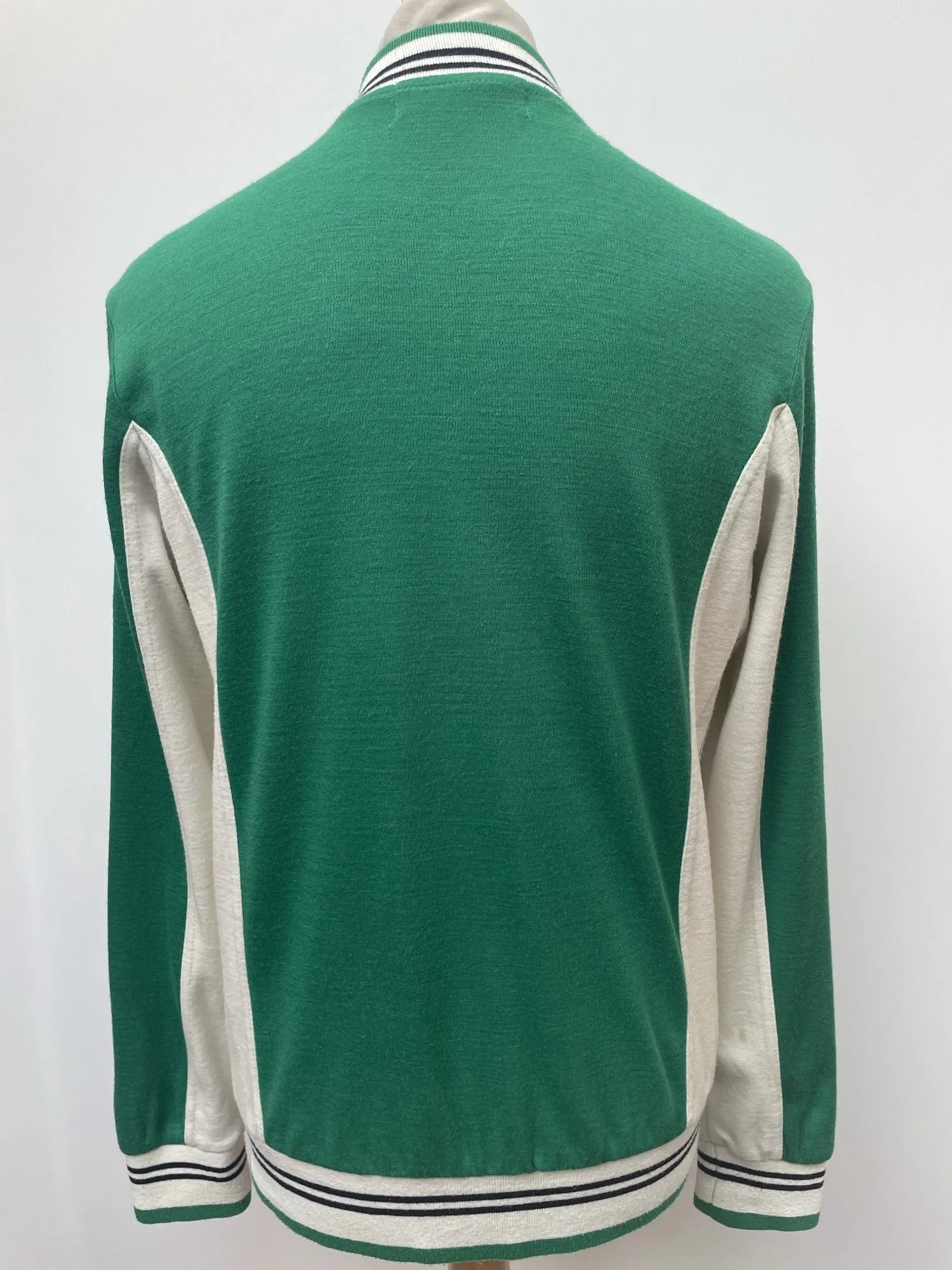 Vintage FILA Track Top in Green - Size M