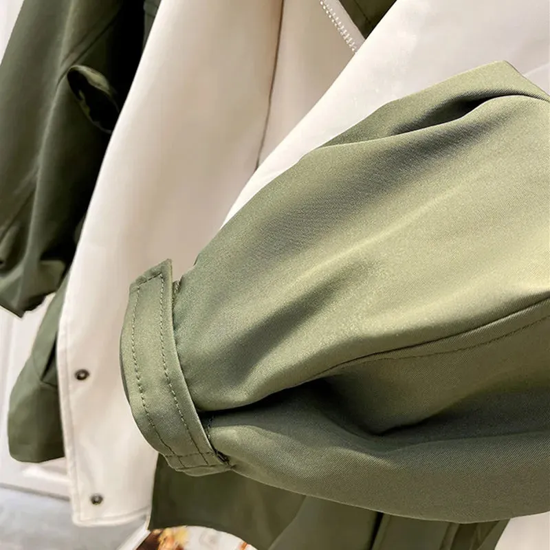 Women's Windproof Trench Jacket