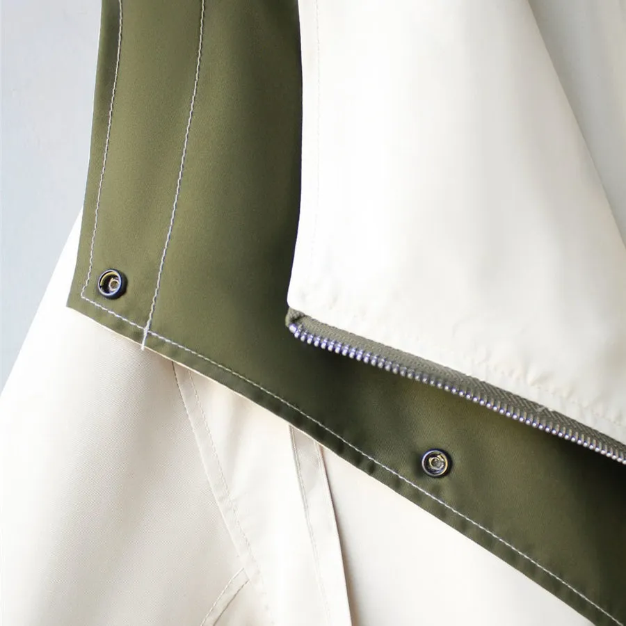 Women's Windproof Trench Jacket