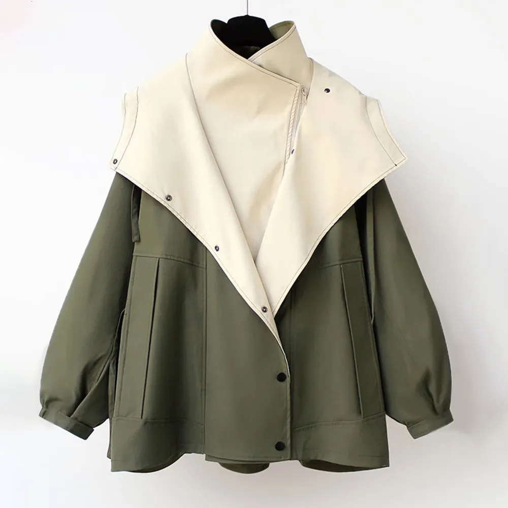 Women's Windproof Trench Jacket