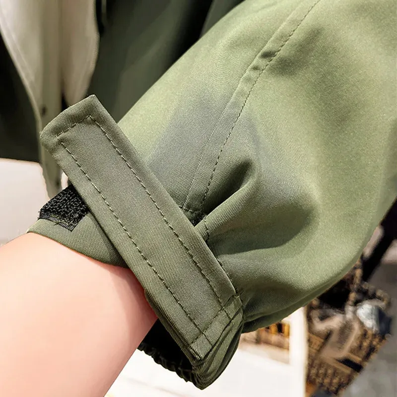 Women's Windproof Trench Jacket