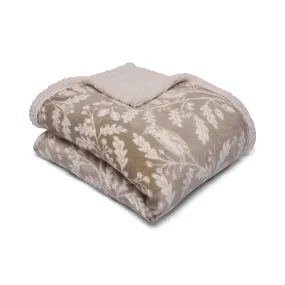 Woodland Owls Bedspread by Dreams & Drapes Lodge in Sage 150cm x 200cm