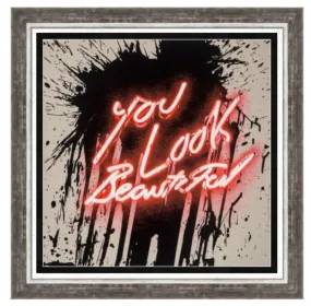 You Look Beautiful Silkscreen Print by Mr Brainwash- Thierry Guetta