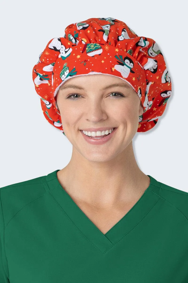 Z43213 Waddle Wish Women's Print Scrub Hat